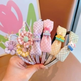 Ободок, детская челка, детский безвредный аксессуар для волос, новая коллекция, не повреждает волосы