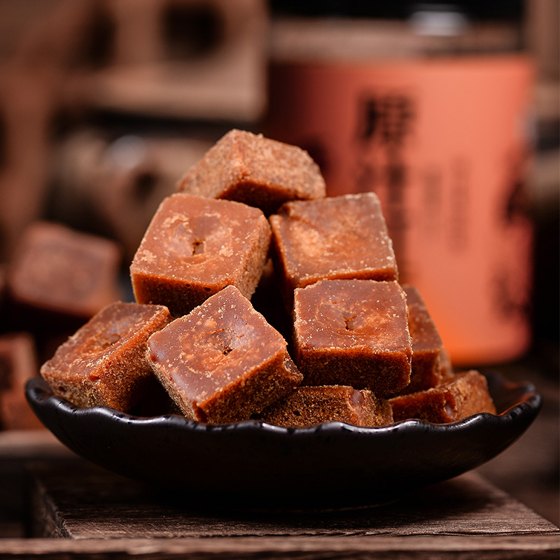 The Yi Ancient Pharaoh Original Taste Red Sugar Lump Earth Red Sugar Pure Sugarcane Yunnan Handmade Old Red Sugar Cane Sugar Aunt Moon