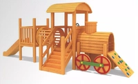 Поезд из цельного дерева Huanghuali 750*335*330