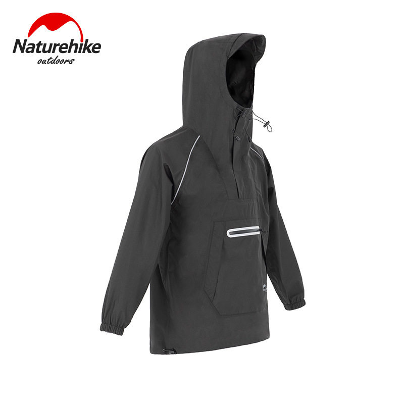 Short raincoat breathable outdoor hiking camping portable ul
