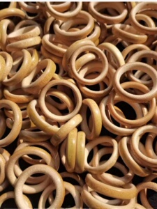 Yayuan Bamboo Loop Hand Pieces Buckle Peace Buckle Bird Cage Buckle Crafts Running Circle Ring round