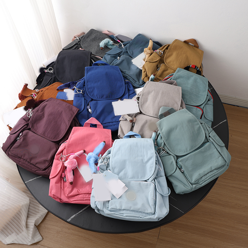 Highly Recommended! Ladies! Get It Now! Comes with a Monkey Pendant. Stylish, Large-Capacity, Waterproof Backpack