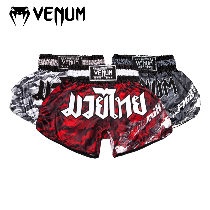 VENUM VENOM Muay Thai Shorts for MEN and WOMEN Training MMA FIGHTING Fighting PROFESSIONAL MATCH SHORTS Sanda Boxing Pants