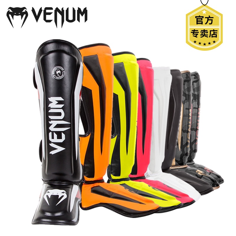 VENUM Venom Sanda Boxing Leggings Muay Thai Fighting Shin Protector Calf Training Gear Fighting Fighting Fighting Leggings