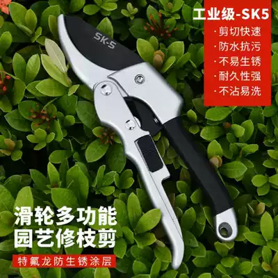 Pruning branch scissors fruit tree scissors thick strong gardening scissors tools labor-saving scissors garden flower art