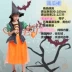 Bé trai Halloween trẻ em trang phục bé gái Phù Thủy cosplay hóa trang váy công chúa hiệu suất quần áo vô diện halloween Trang phục haloween