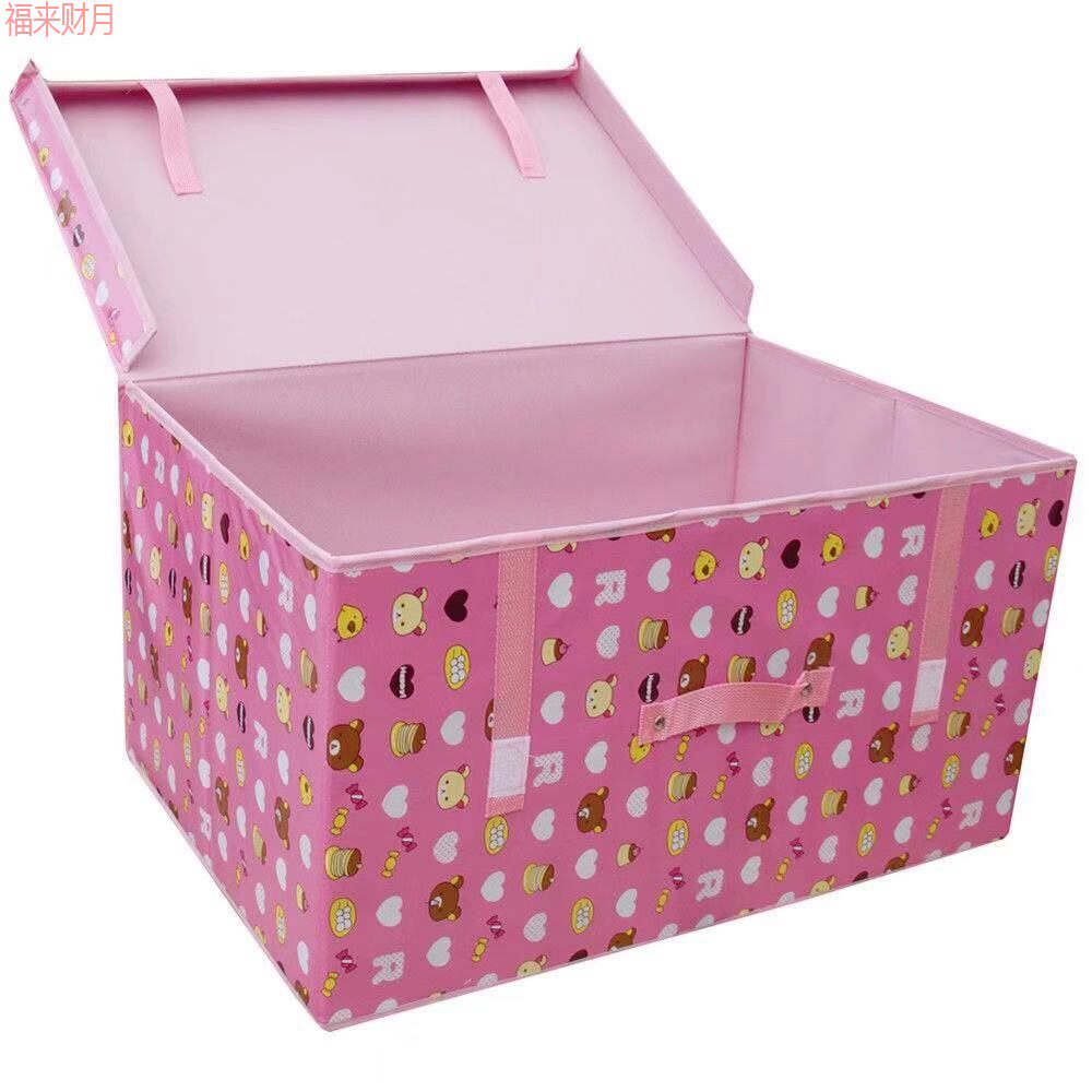 Moisture-proof containing box Folding Fold large number of clothing cotton quilts Clothed Boxes Cloisable collection Box