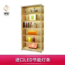 Modern Brief Glass Display Cabinet Home Commercial Crafts Ancient Play Chisshi Museum Transparent Glass Display Case