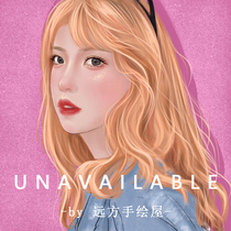 About draft retro style hand-drawn avatar live photo design Self-portrait couple wedding hand-drawn comic portrait customization