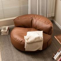Lazy sofa can lie down and sleep in the living room single tatami back chair bedroom bean bag internet celebrity reading sofa lounge chair
