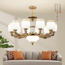 New Chinese style chandelier living room lamp modern Chinese style restaurant bedroom main lamp study tea room Guangdong Zhongshan lamps