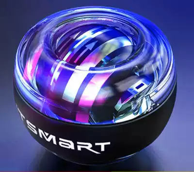 Wrist ball self-starting silent 2020 new drawstring gyro grip ball glowing adult fitness ball wrist device