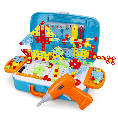 儿童动手拆装拧螺丝益智玩具245粒