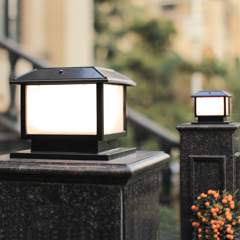 French Linjung Solar Point Lights Outdoor Waterproof Garden Villa Wall Wall Strip Point Point Light