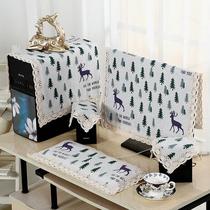 Computer cloth table dust cover display tablecloth cover coat desk desktop Korean cloth cover