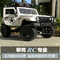 Professional RC race climbing car high speed four-drive remote control car JEEP car model child boy charging electric toy car
