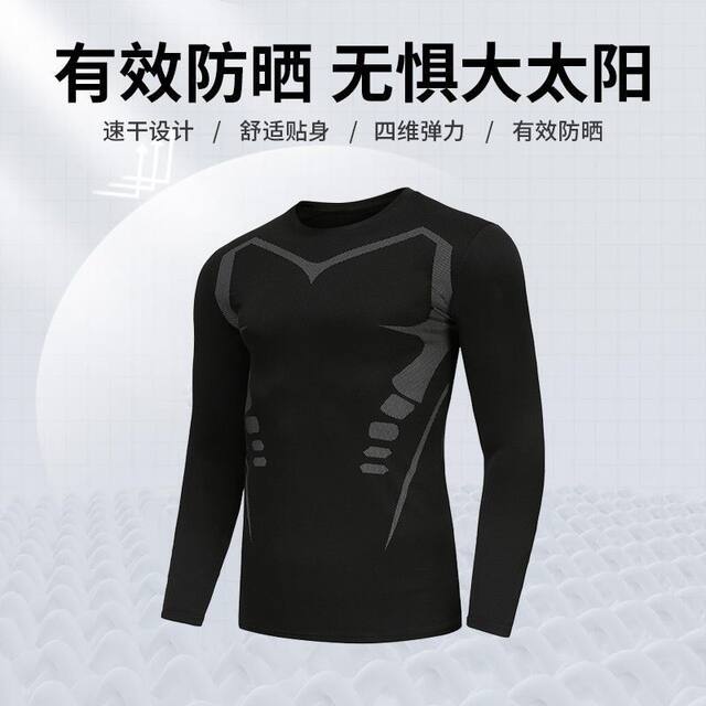 Men's swimsuits, diving suits, sun protection, long sleeves, trousers, full body equipment, jellyfish suits, swimming, surfing, snorkeling and split set