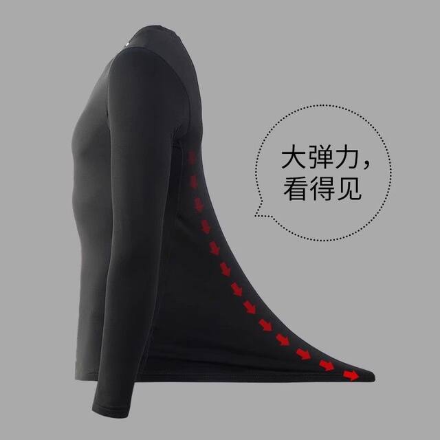 Men's Quick-Drying Ski Clothing, Thermal Underwear, Compression Tights, Compression Sportswear, Running Suit, Fleece-Lined, Sweat-Wicking, Winter Mountaineering