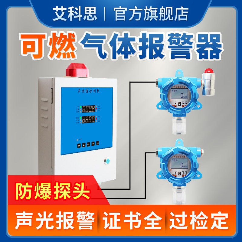 Combustible gas alarm industrial gas gas leak paint room paint room concentration detector detector