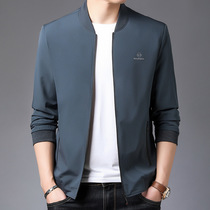 The main reason for this change is to better flagship store men chun qiu kuan outerwear jackets in young and middle-aged mens long sleeve collar solid color mens casual baseball uniform