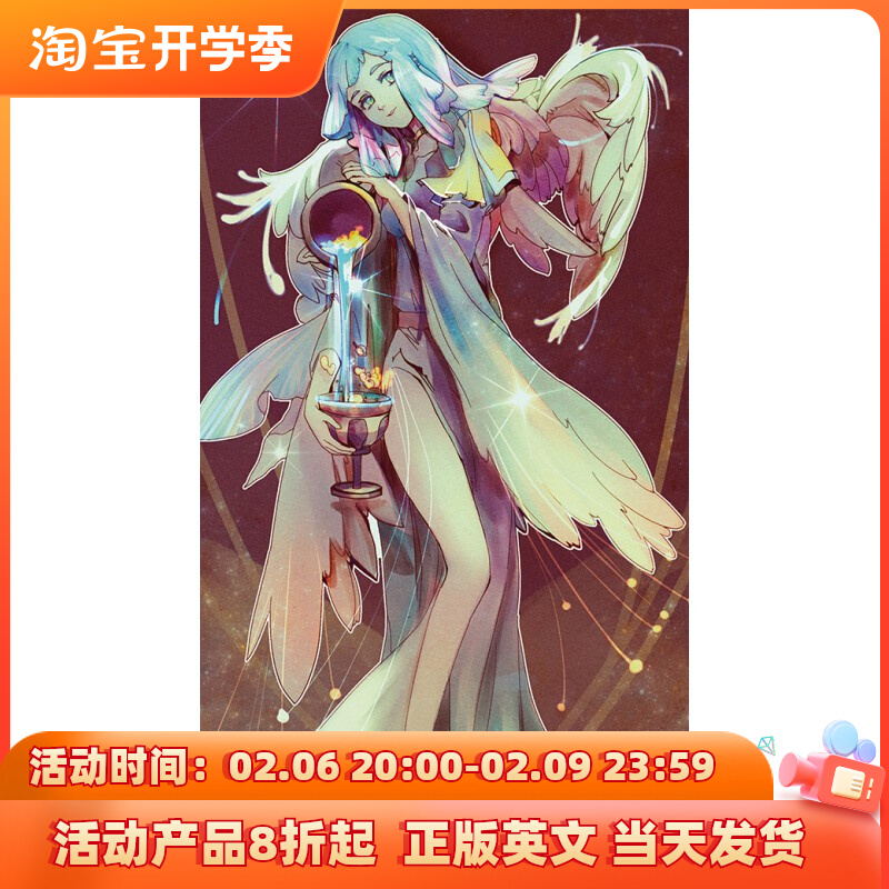 Imported authentic Borderless Traditional Manga Tarot Traditional Comic Cartoon