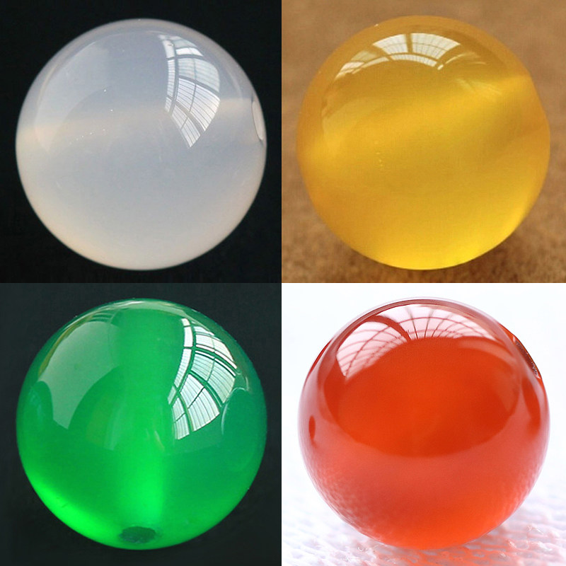 Natural Black Yellow White Green Red Manau Crystal Beyyu Manau Grandmother Manau Beads Round Pearl DIY Handmade Accessories
