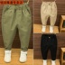 Triều Boy Thu Pants 2019 New Kids Andelow Harun quần bé Thu Loose quần mùa xuân và mùa thu. 