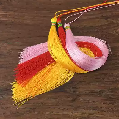 Jingyi ancient style Chinese knot 33cm extended tassel large tassel spike hanging ear DIY decoration with accessories