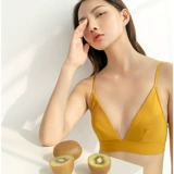 Летний бюстгальтер без косточек, спортивный бюстгальтер, нижнее белье, топ с чашечками, бюстгалтер, с открытой спиной, тонкий ремешок, красивая спина