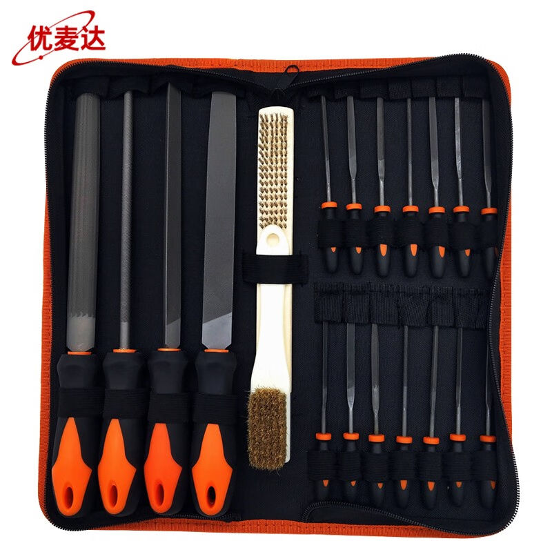 Umeida combined metal steel filing knife suit polished woodworking tool grinding round filing triangular filing knife 20 pieces suit Y3-Taobao