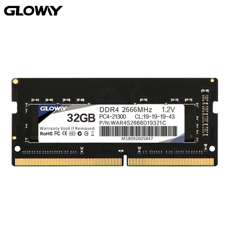 Photoway (Gloway) 32GB DDR4 2666 Frequency laptop memory battle will be series-Select