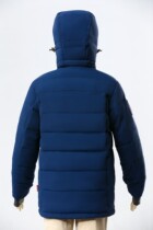 Primary and secondary school winter long-sleeved down jacket tops for men and women Haidian Foreign Language students school uniforms