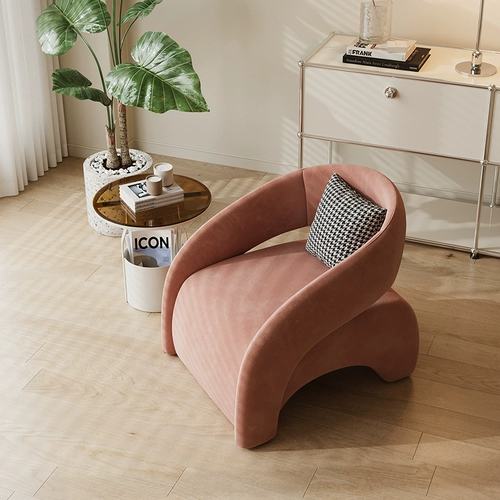 殊尤 Кремовый дизайнерский диван, французский стиль, популярно в интернете