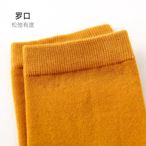 Демисезонные весенние хлопковые дышащие носки для мальчиков, средней длины, впитывают пот и запах