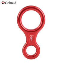 Gorm 8-figure ring descender downhill equipment mountain climbing high-altitude descent device hand-controlled descender 8-figure ring