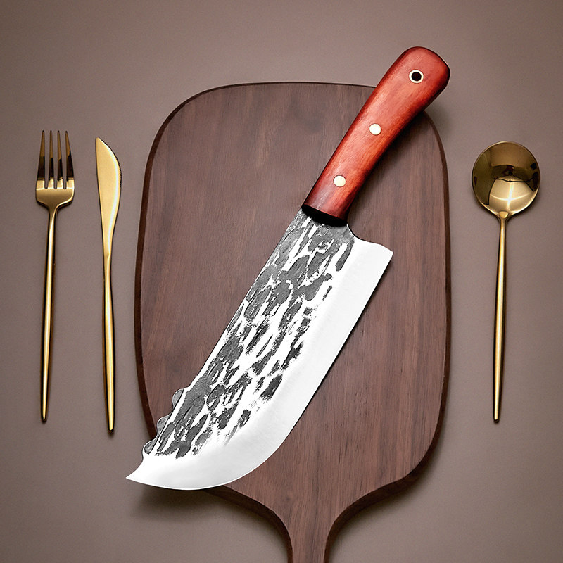 Small Kitchen Knife Small Kitchen Knife Mini Lady Home Handmade Forge Beat Super Quick Sharp Iron Old Sliced Meat Cutter Kitchen