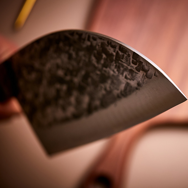 Chopper Home Hand Forging Super Fast Sharp Slice Meat Set Old Head Round Head Lady Small Alloy Chinese Cutter