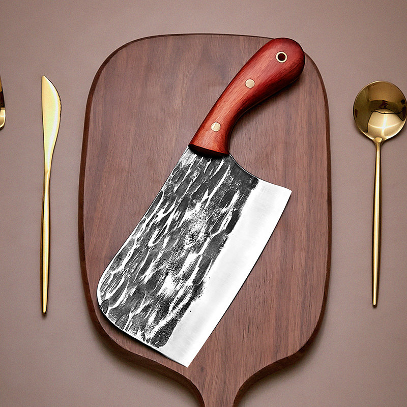 Kitchen knife household hand forging kitchen knife cutting meat slice knife super fast sharp small ladies household Chinese alloy