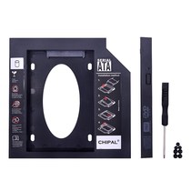universal 2nd HDD Caddy 9 5mm SATA 3 0 for 2 5 9mm 7mm SSD