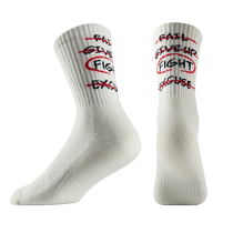 Weidong chaussettes de sport de loisirs bas de serviette épaissi chaussettes à la mode chaussettes délite professionnelles tube moyen haut haut tube long formation style américain