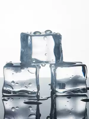 Simulation of large ice cubes acrylic fake ice particles transparent drinks and beverages photography props photo shooting auxiliary props