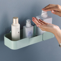 Nordic simple household bathroom sink punch-free shelf storage corner shower gel wall-mounted triangle