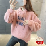 Tide, утепленная демисезонная толстовка, куртка с капюшоном, 2024 года, оверсайз, в корейском стиле