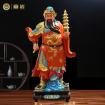 Tota Li Tianwang Statue Temple enshrines Plexiglass Buddha statue ornament Li Jing Taoist four heavenly kings customized