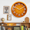 Living Room Wall Clock 2024 New Minimalist Dining Table Home Creative Trendy Clock Modern Simple Decorative Wall Clock