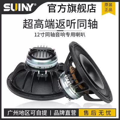 BC 12-inch coaxial high school subwoofer unit neodymium magnetic return listening monitoring stage full-range speaker speaker