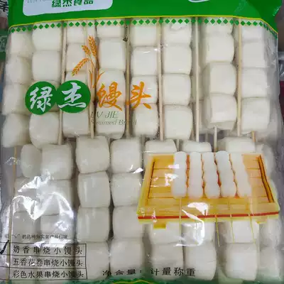 Barbecue steamed buns string iron plate milk incense steamed buns barbecue ingredients fried snacks semi-finished products