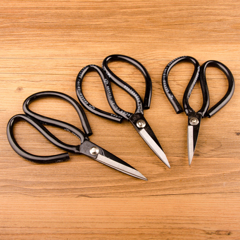 Jinjian scissors tailor big scissors household scissors clothing cutting cloth scissors industrial civilian leather scissors