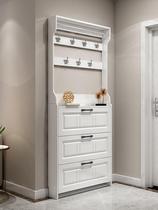 Shoe cabinet Ultra-thin dump simple modern household door space-saving multi-functional one-piece entrance foyer cabinet Small apartment type