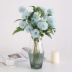 Mô phỏng hoa cẩm tú cầu hoa hồng bó hoa phòng khách sàn trang trí hoa khô hoa giả hoa lụa hoa trang trí bình hoa - Vase / Bồn hoa & Kệ